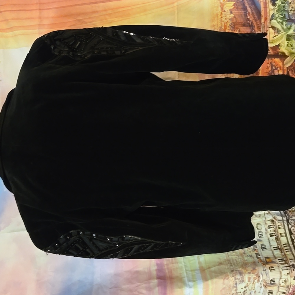 Vintage Escada Black Velvet  Blazer - Picture 13 of 16